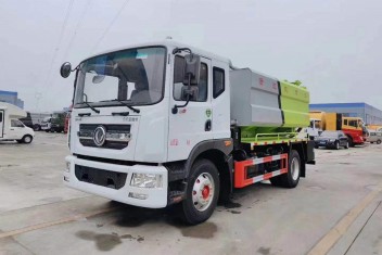 国六东风D9清洗吸污车