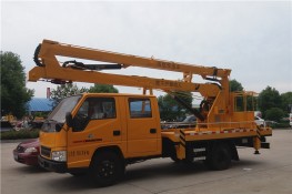 江铃双排折叠臂高空作业车 (12-16米)